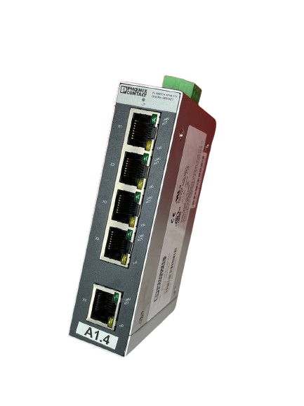 Phoenix Contact FL SWITCH SFNB 5TX (2891001) – Unmanaged Industrial Ethernet Switch, 5x RJ45