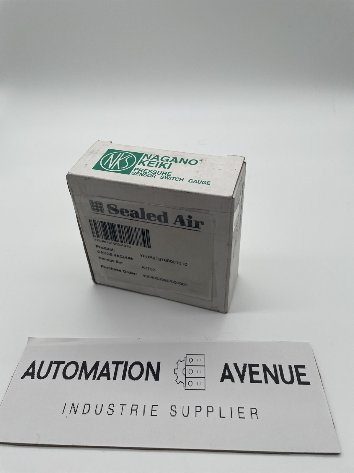 Nagano Keiki GV50 Vakuummanometer Ø60, G1/4B, -0,1…0 MPa, glyceringefüllt - Bild 2