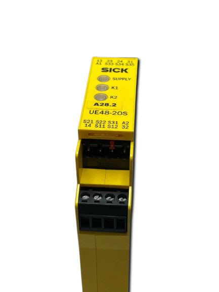 SICK UE48-2OS3D2 Sicherheitsrelais, 24 V AC/DC, 2 N/O + 1 N/C, 6 A