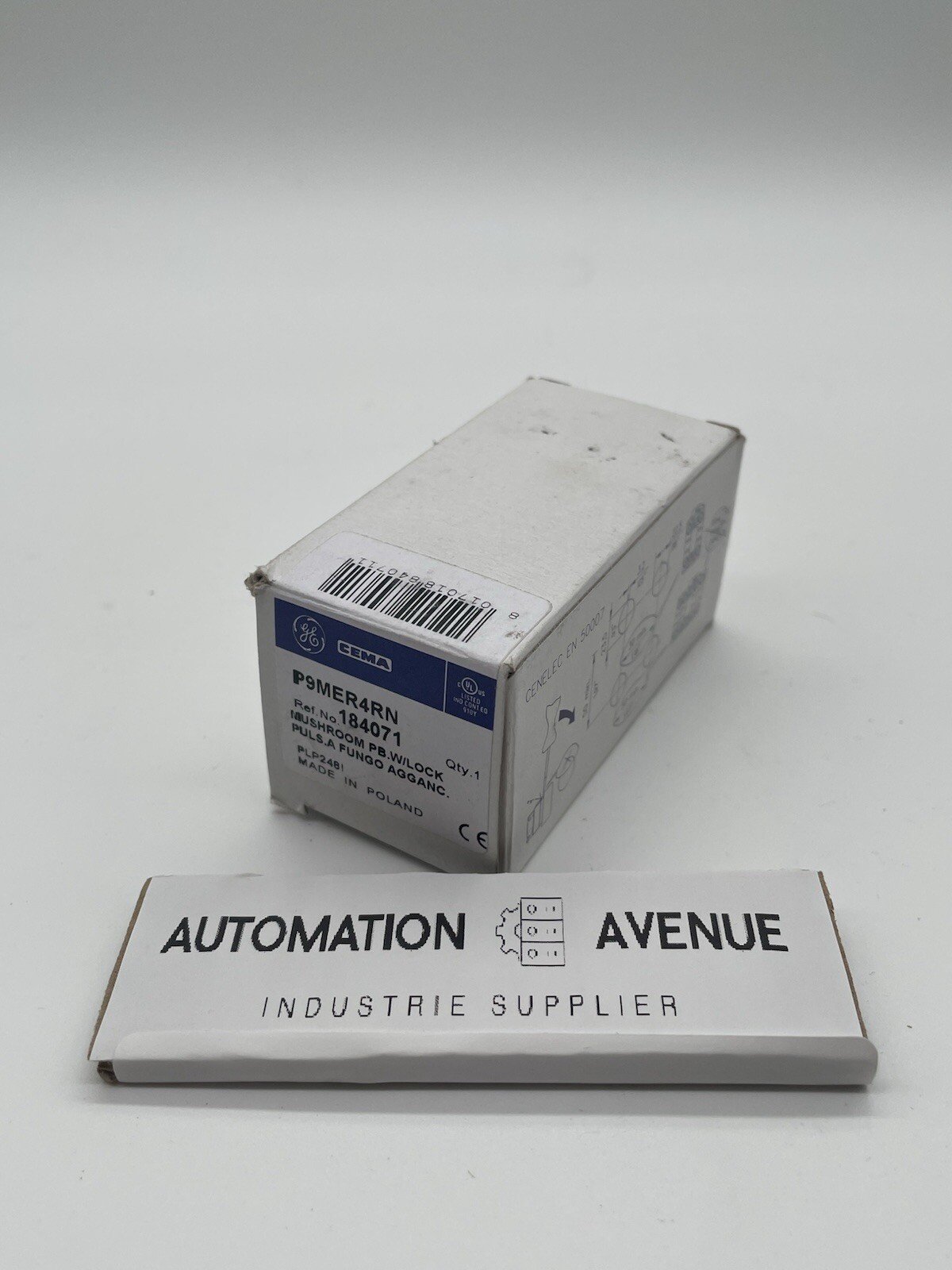 ABB P9MER4RN Pilztasterkopf 40 mm, rot, Drehentriegelung, IP66 (1SFA184071R9001) - Bild 4