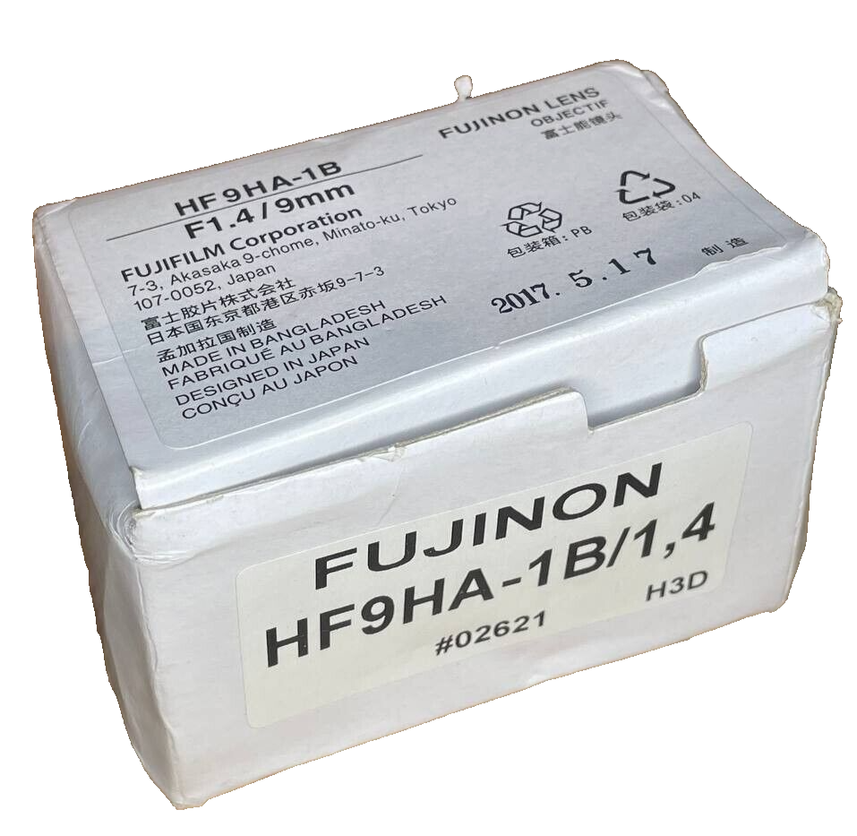 FUJINON HF9HA-1B 9mm F1.4 C‑Mount Industrieobjektiv