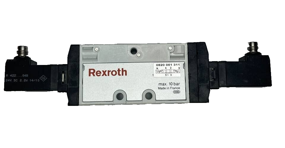 Rexroth TC08 5/2-Wege-Magnetventil 24 V DC, G 1/8, 800 l/min (0820061311)