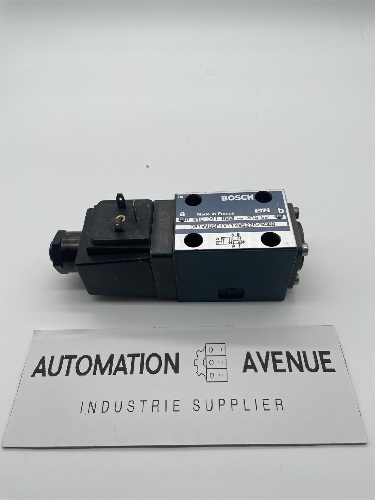BOSCH Rexroth 081WV06P1V114WS220/50B0 Wegeventil (0 810 091 082)
