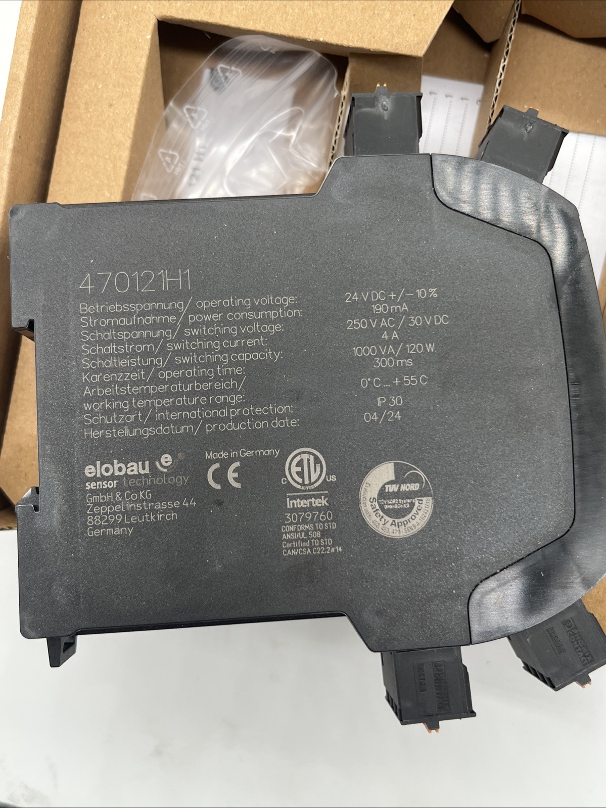 Elobau 470121H1 Sicherheitsauswerteinheit – 24 V DC, SIL 3 / PL e, 2 Sicherheitsausgänge - Bild 7