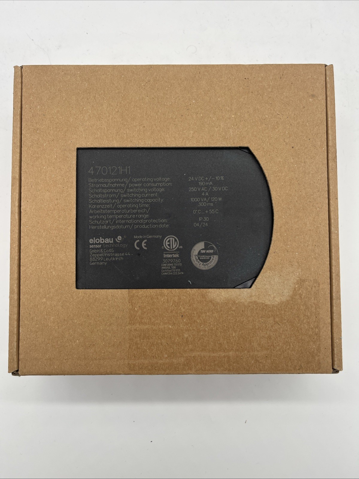 Elobau 470121H1 Sicherheitsauswerteinheit – 24 V DC, SIL 3 / PL e, 2 Sicherheitsausgänge