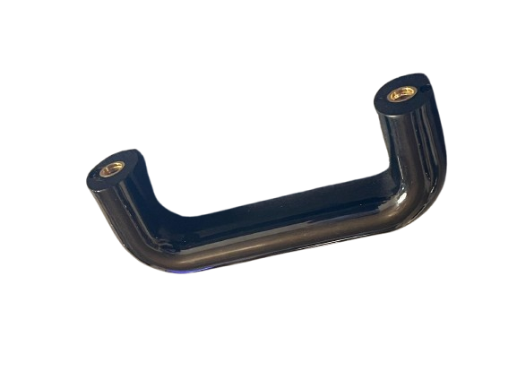 ELESA M.843 Bügelgriff, glänzend schwarz, 138 × 54 × 30 mm, M8 - Bild 3
