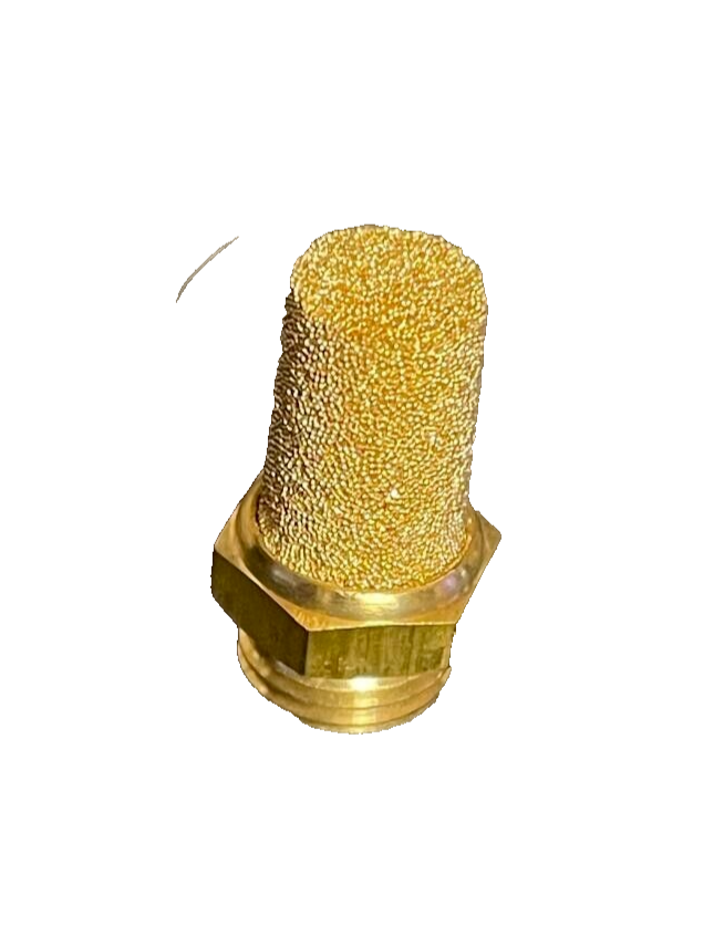 Riegler Sinterbronze-Schalldämpfer G1/4, Messing-Sechskant, 567-2/M (100290)