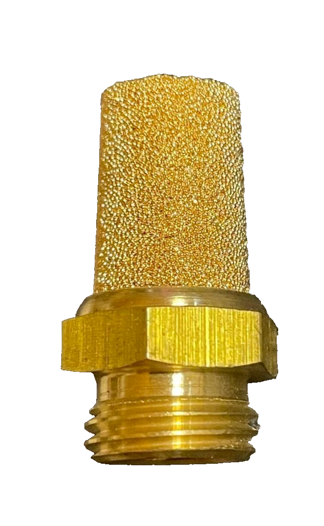 Riegler Sinterbronze-Schalldämpfer G1/4, Messing-Sechskant, 567-2/M (100290) - Bild 2
