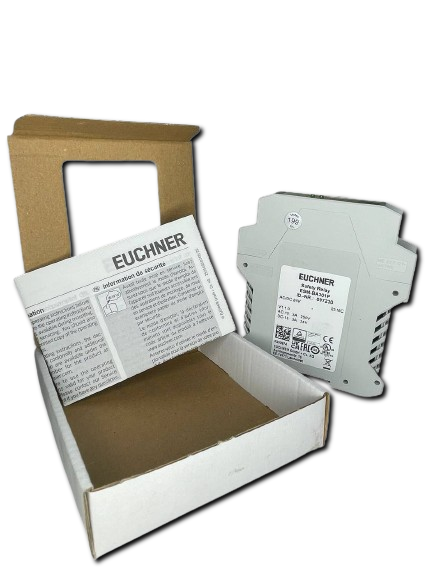 Euchner ESM-BA301P Sicherheitsrelais, 24 V AC/DC, 3x Sicherheitskontakt, 1x Hilfskontakt