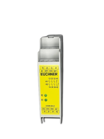 Euchner ESM-BA301P Sicherheitsrelais, 24 V AC/DC, 3x Sicherheitskontakt, 1x Hilfskontakt - Bild 2