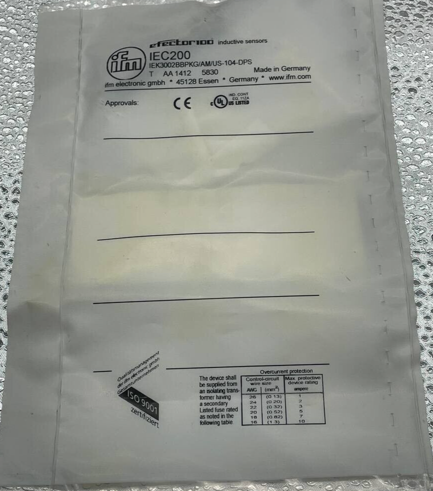ifm IEC200 Induktiver Ganzmetallsensor M8x1, PNP NO, 2 mm, M12 - Bild 3