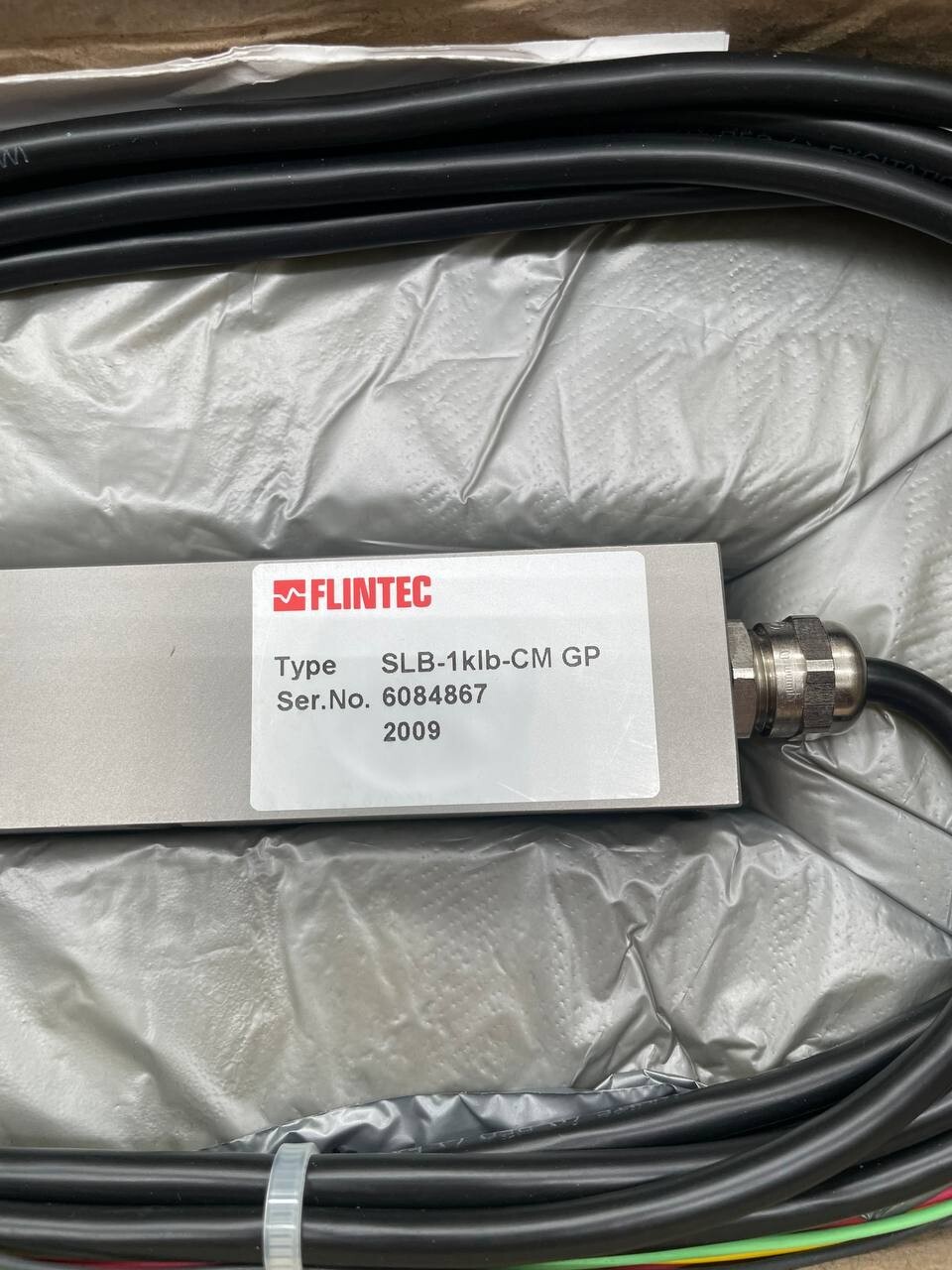 Flintec SLB-1KLB-CM GP Biegebalken-Kraftaufnehmer, 1.000 lb, Edelstahl, IP67 - Bild 3