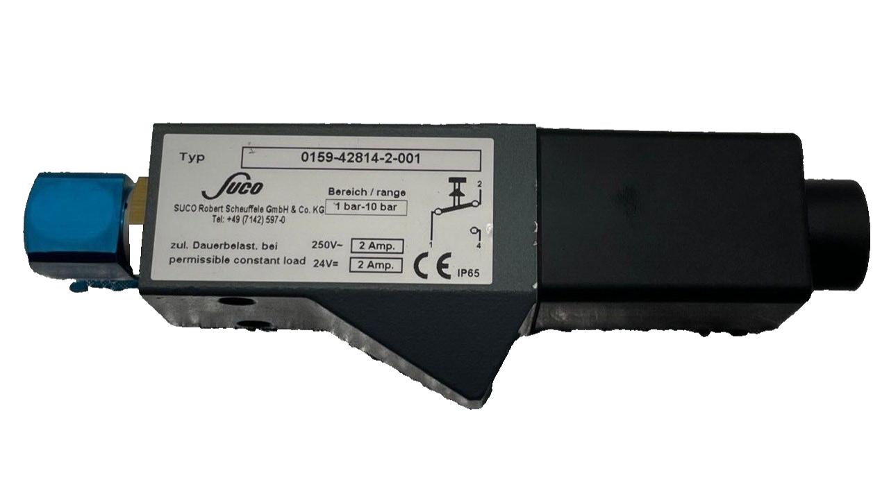SUCO Druckschalter Typ 0159, 1–10 bar, G1/4, EPDM, Wechsler bis 250 V – 0159-42814-2-001 - Bild 2