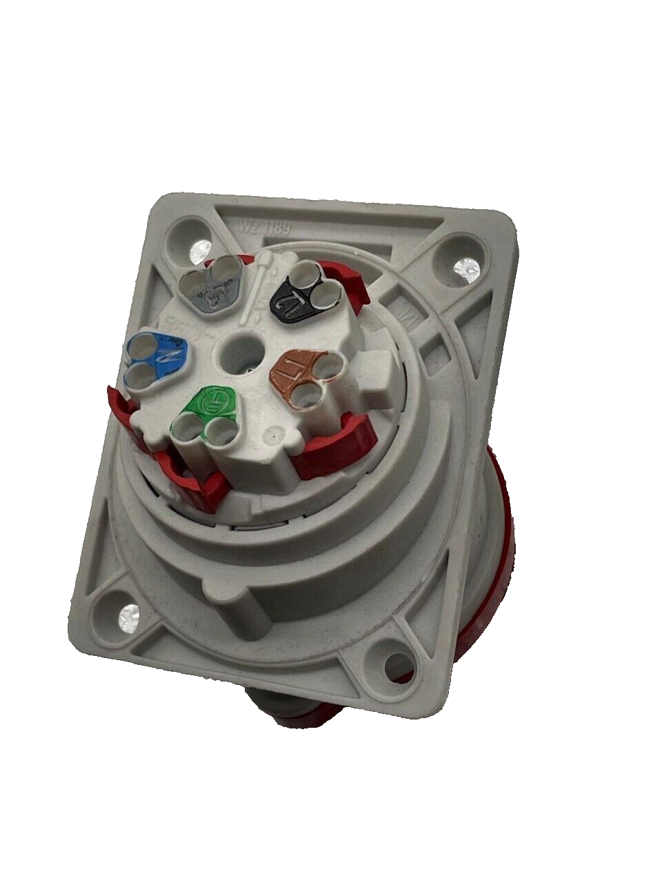 MENNEKES CEE-Anbausteckdose 156 TwinCONTACT, 16 A, 5-polig, 400 V, IP44 (20° abgewinkelt) - Bild 3