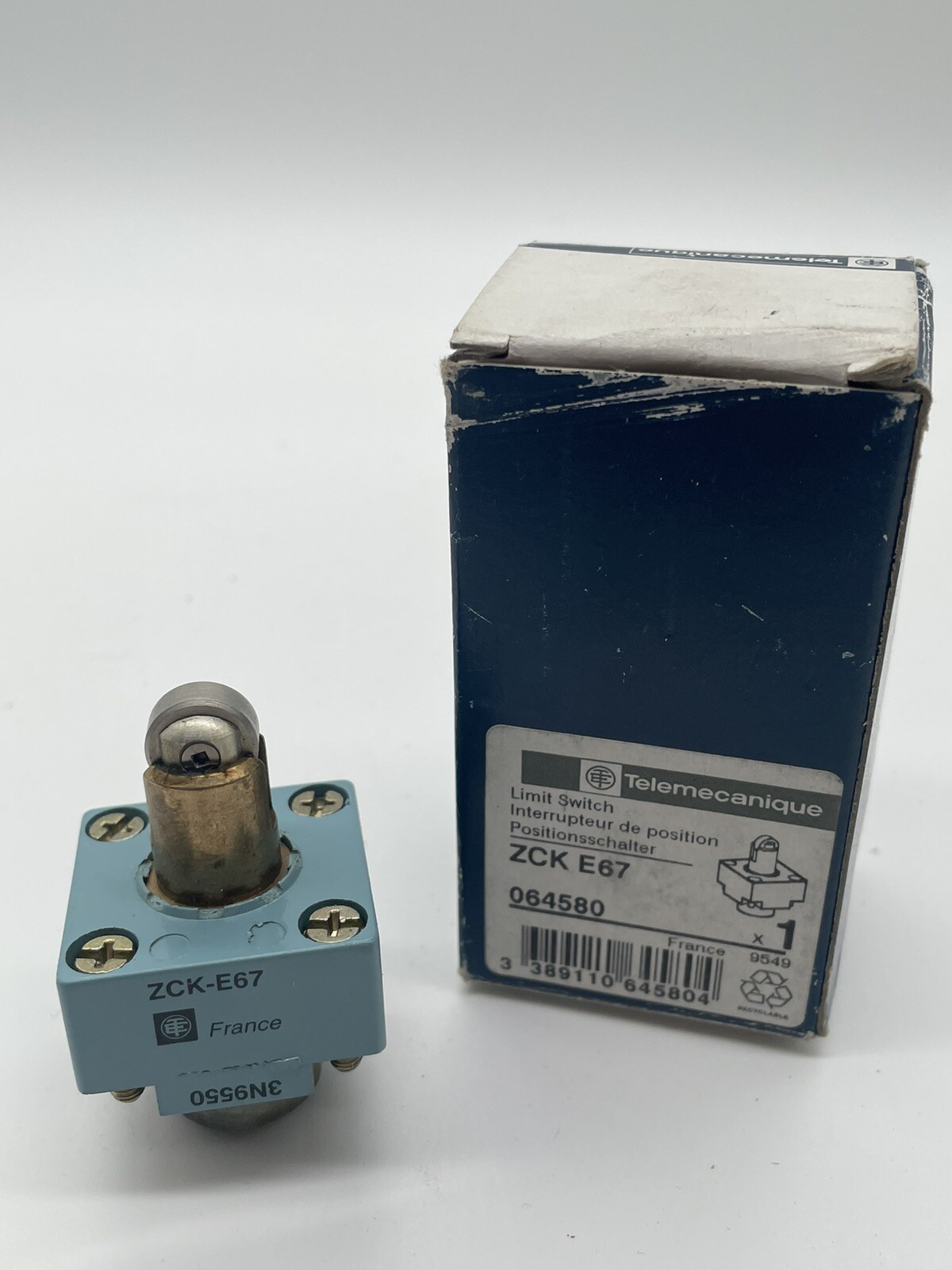 Telemecanique ZCKE67 Endschalter-Kopf mit verstärktem Rollenstößel – NEU OVP - Bild 3
