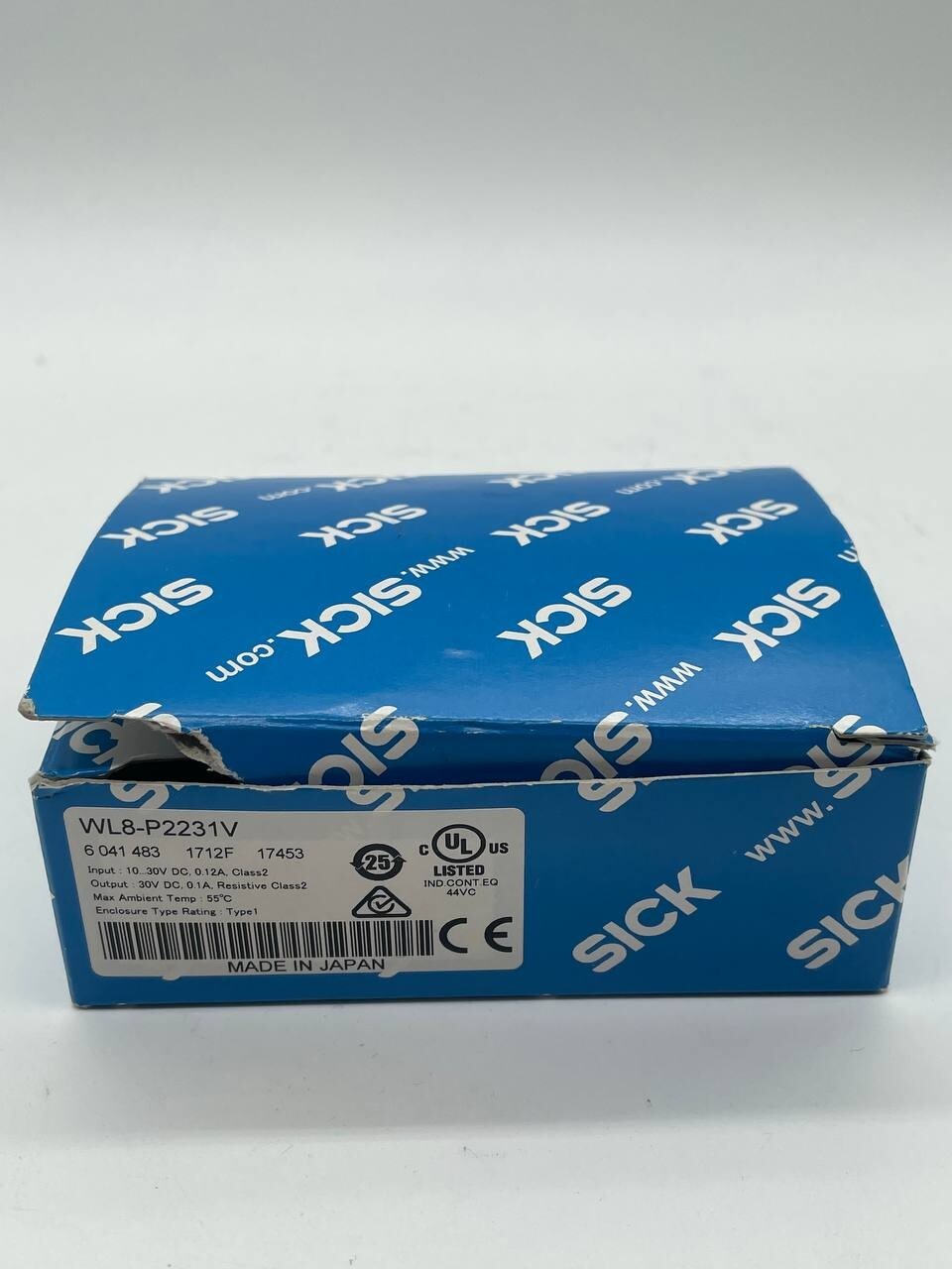 SICK WL8-P2231V Reflexions-Lichtschranke W8 Inox, 10–30 V DC, PNP, M8, IP69K (Best.-Nr. 6041483) - Bild 2