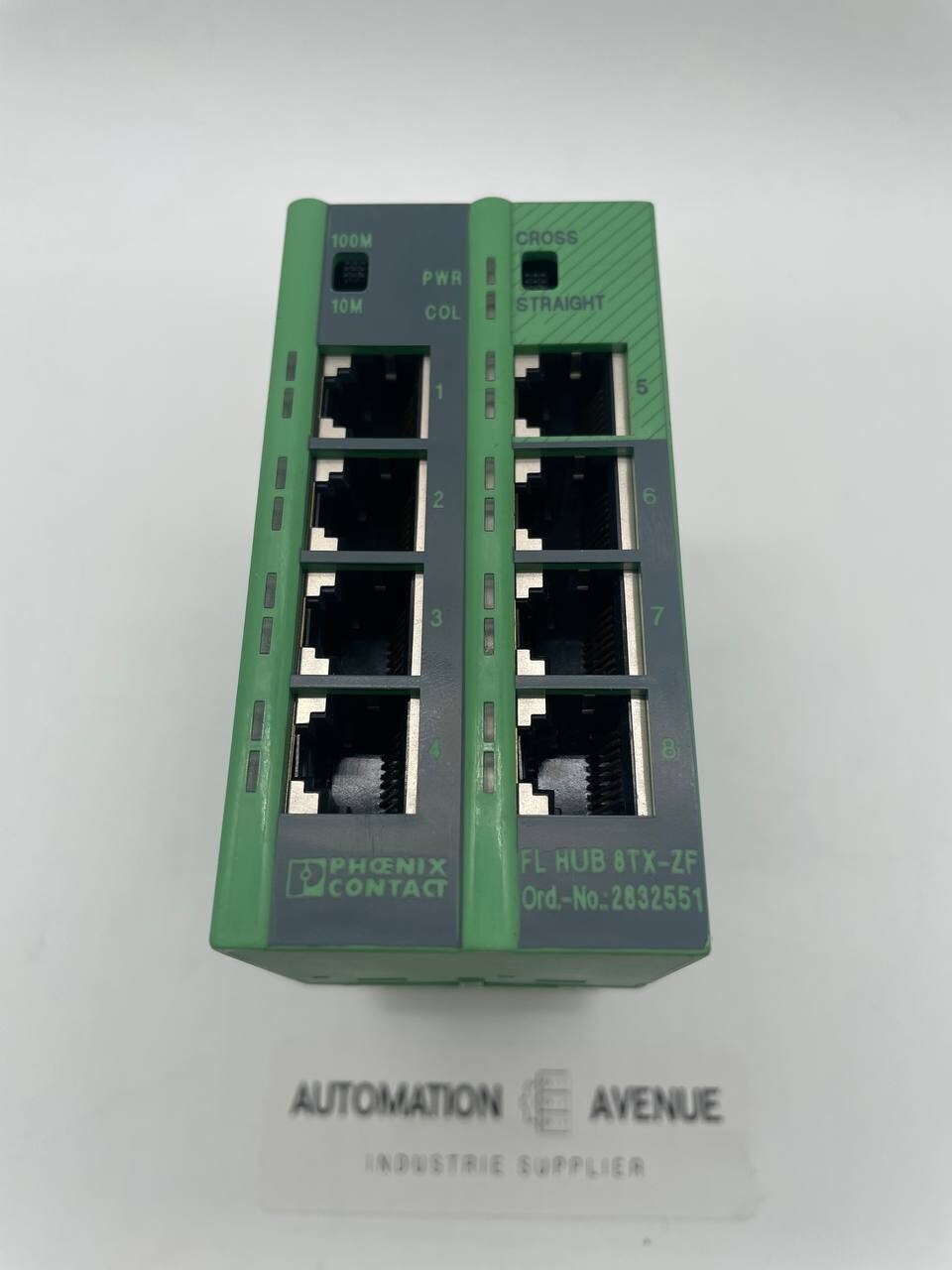 Phoenix Contact FL HUB 8TX-ZF Ethernet-Hub, 8x RJ45, 10/100 Mbit/s, 24 V DC - Bild 5