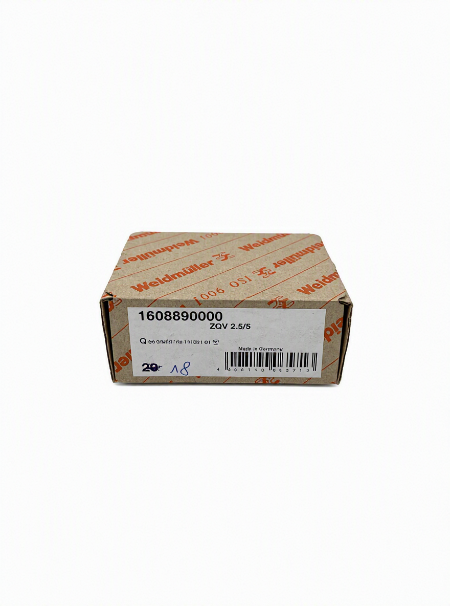 18x Weidmüller Querverbinder ZQV 2.5/5 – 5-polig, 5,10 mm Raster