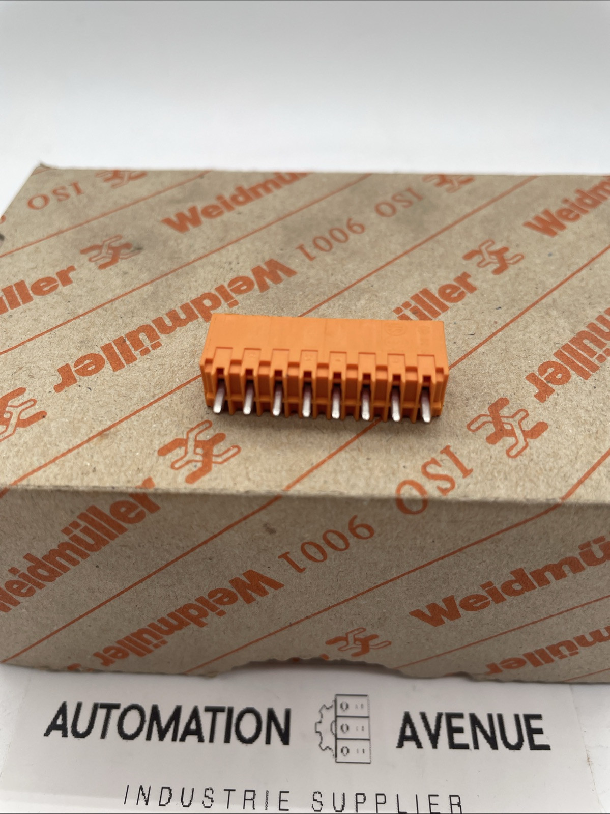 50× Weidmüller SL 3.50/08/180G 3.2SN OR BX – 8-polige Stiftleiste, 3,5 mm, THT (1604530000) - Bild 4