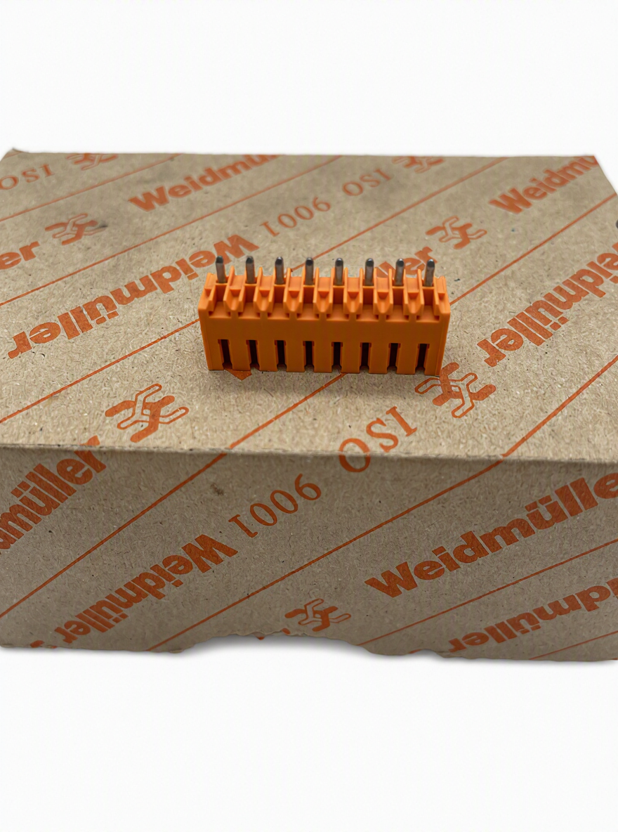50× Weidmüller SL 3.50/08/180G 3.2SN OR BX – 8-polige Stiftleiste, 3,5 mm, THT (1604530000) - Bild 3