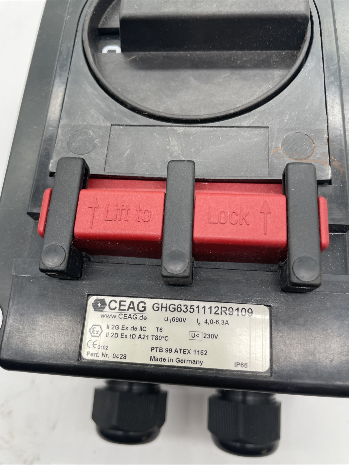 CEAG Ex Motorschutzschalter GHG6351112R9109 – Crouse‑Hinds GHG 635 - Bild 2