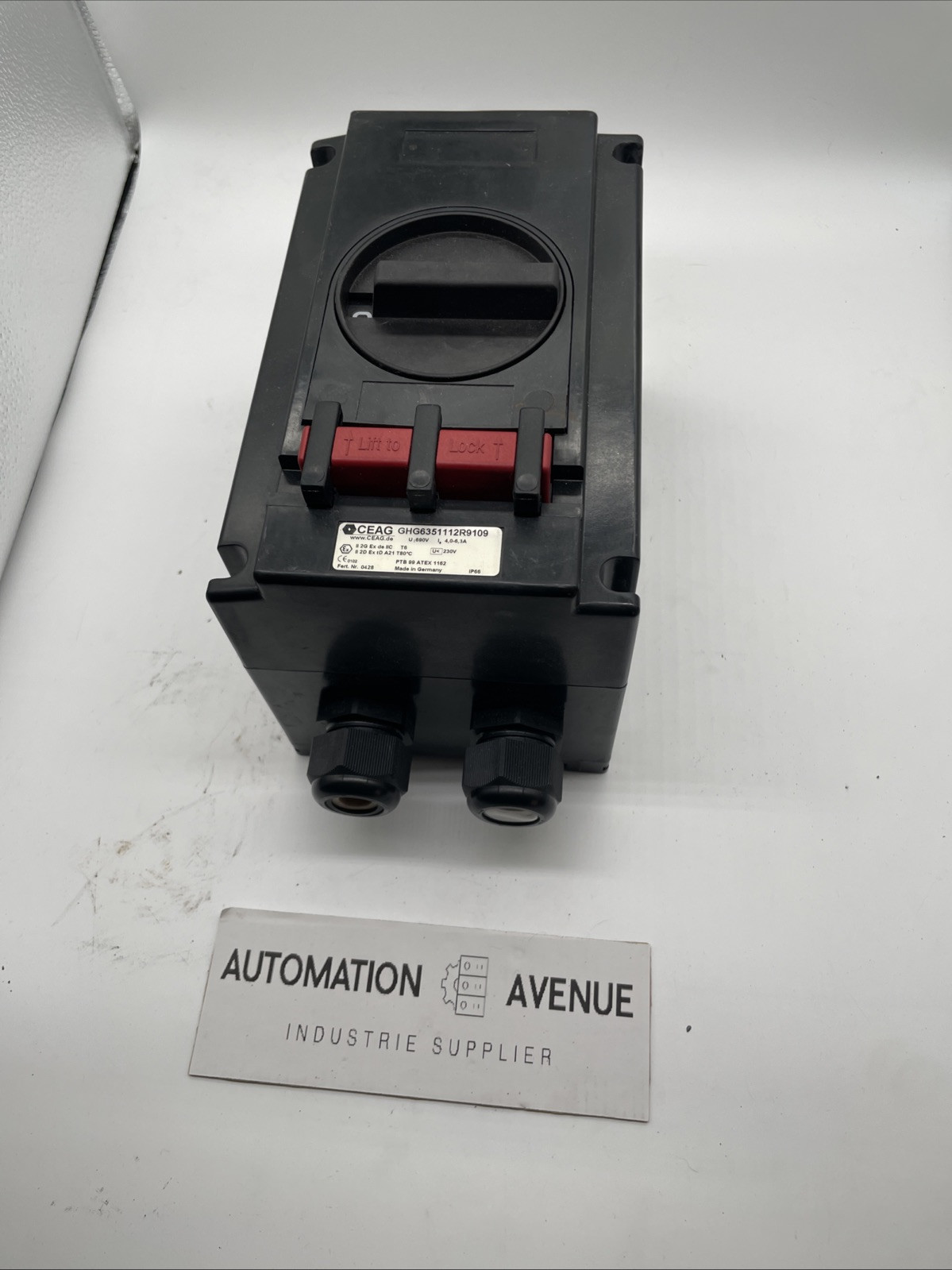 CEAG Ex Motorschutzschalter GHG6351112R9109 – Crouse‑Hinds GHG 635