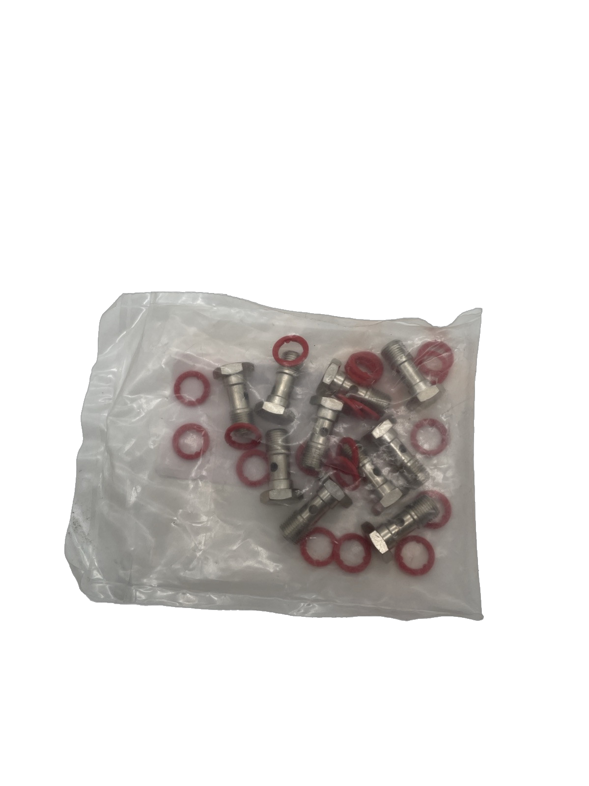 10x Avalco BN631-01G18 Hohlschraube einfach, kurz – G 1/8, Messing vernickelt, Originalverpackt - Bild 4