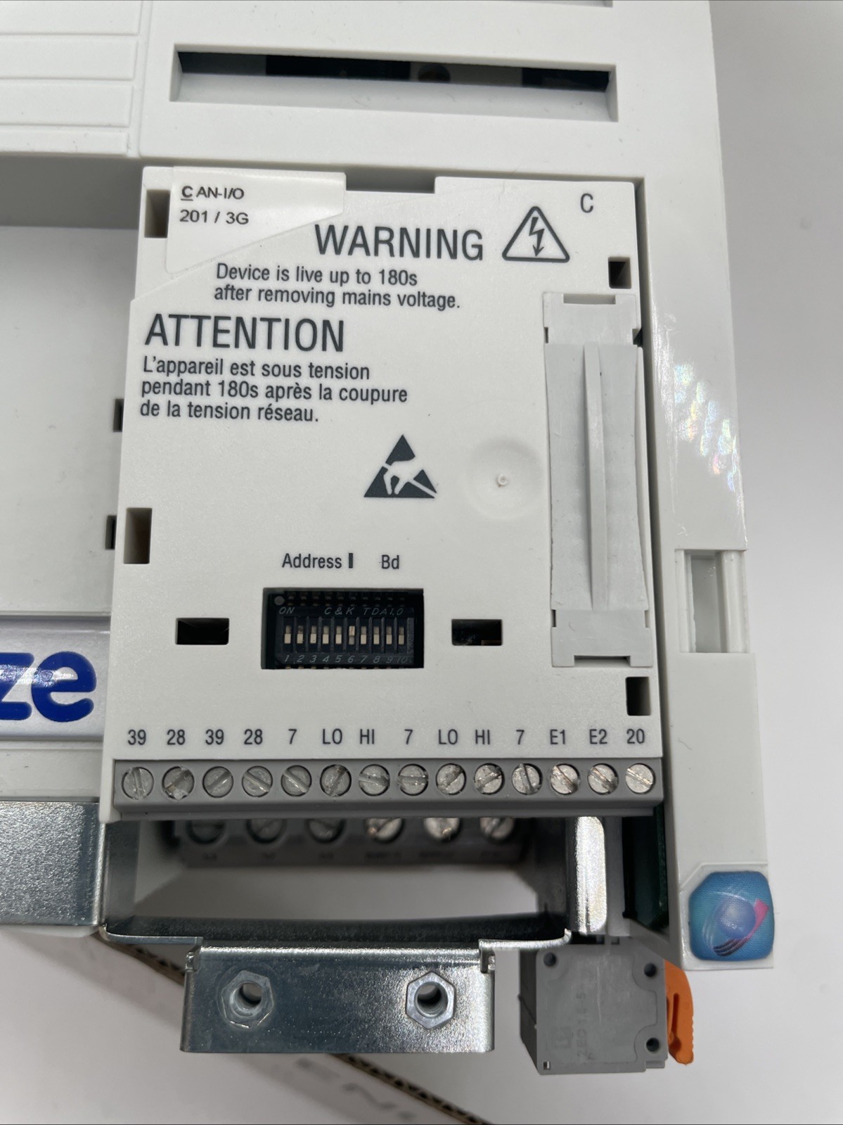 Lenze E82EV552-4C929 Frequenzumrichter 5,5 kW (8200 vector, 3×400/500 V) - Bild 3