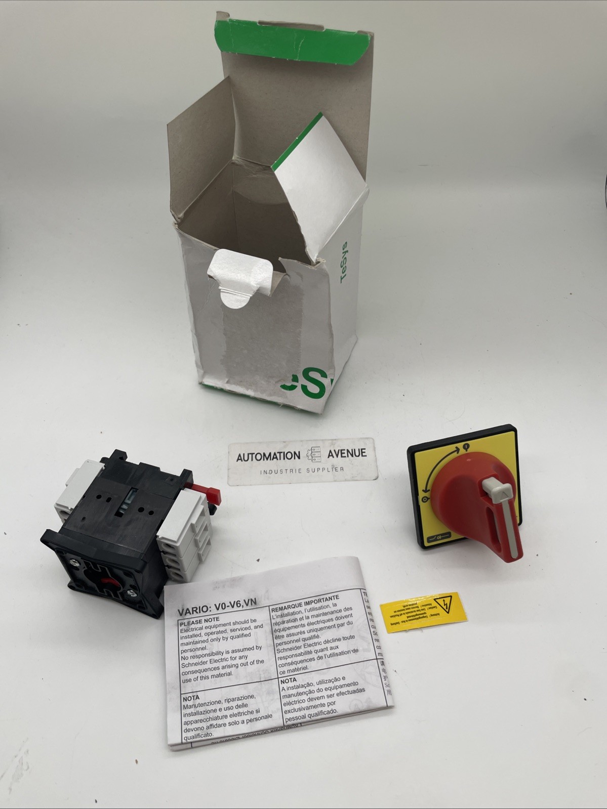 Schneider Electric TeSys Vario VCF1GE Not-Aus-/Hauptschalter, 3-polig, 690 V, 25 A, IP65