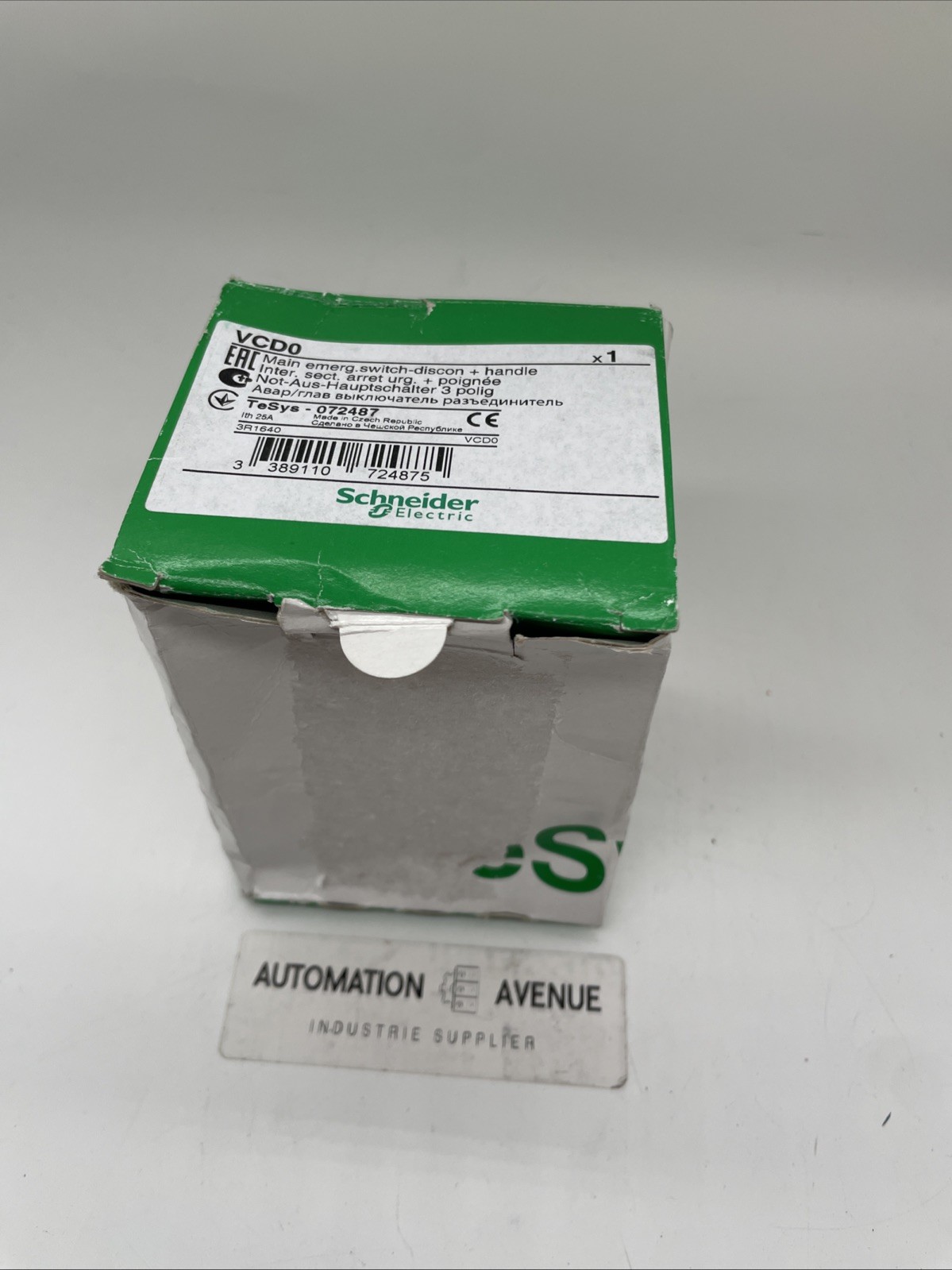 Schneider Electric TeSys Vario VCF1GE Not-Aus-/Hauptschalter, 3-polig, 690 V, 25 A, IP65 - Bild 2