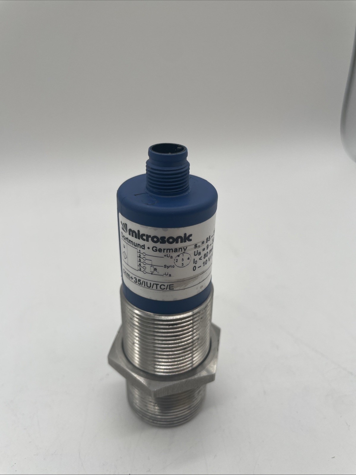 Ultraschallsensor microsonic crm+35/IU/TC/E, M30, 85–600 mm, 4–20 mA/0–10 V - Bild 6