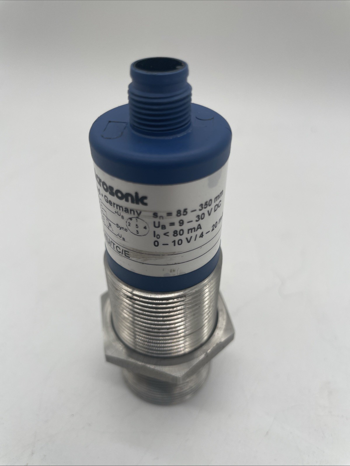 Ultraschallsensor microsonic crm+35/IU/TC/E, M30, 85–600 mm, 4–20 mA/0–10 V - Bild 5