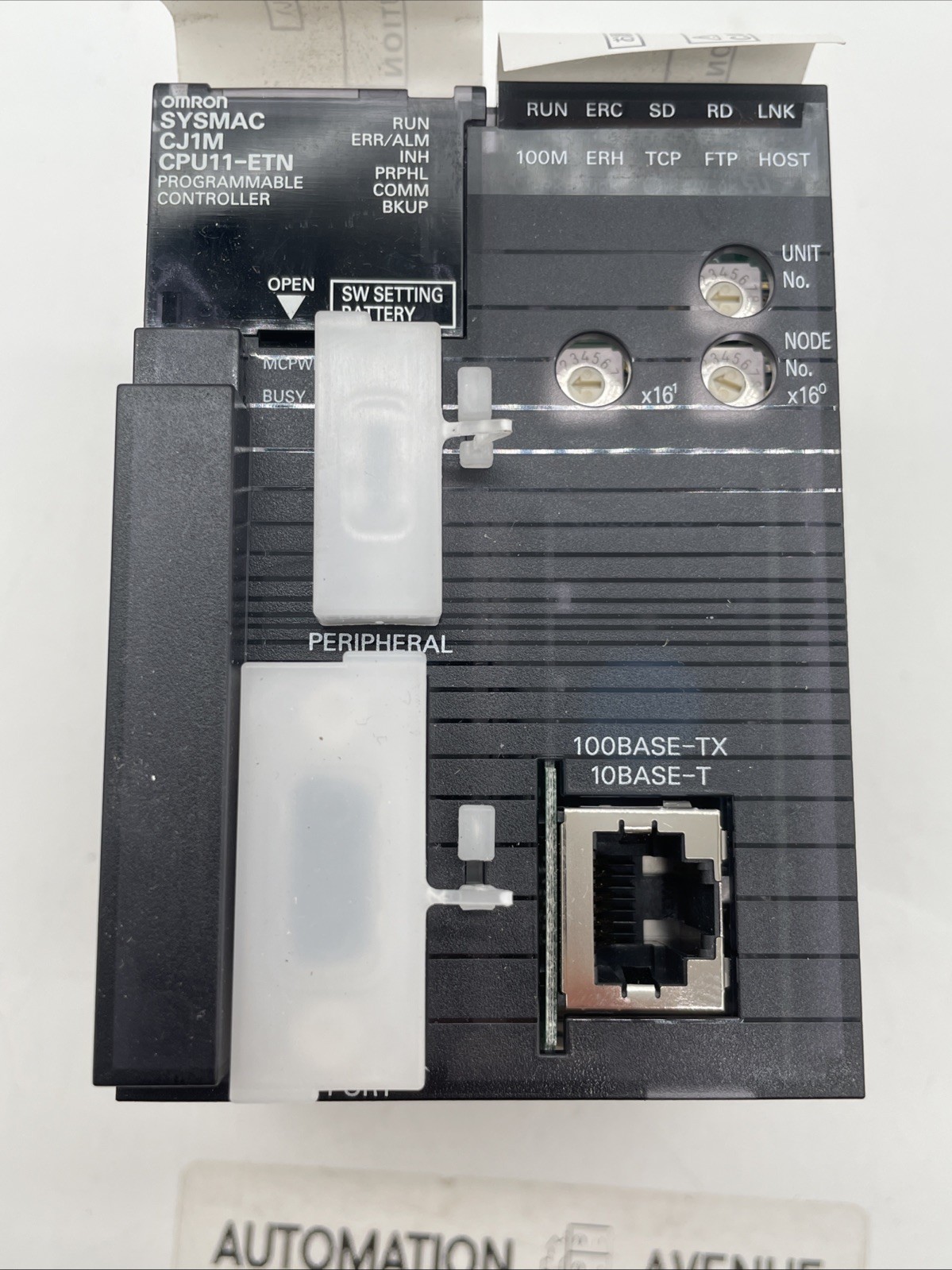 OMRON SYSMAC CJ1M-CPU11-ETN – CPU-Einheit mit integrierter Ethernet-Funktion - Bild 7