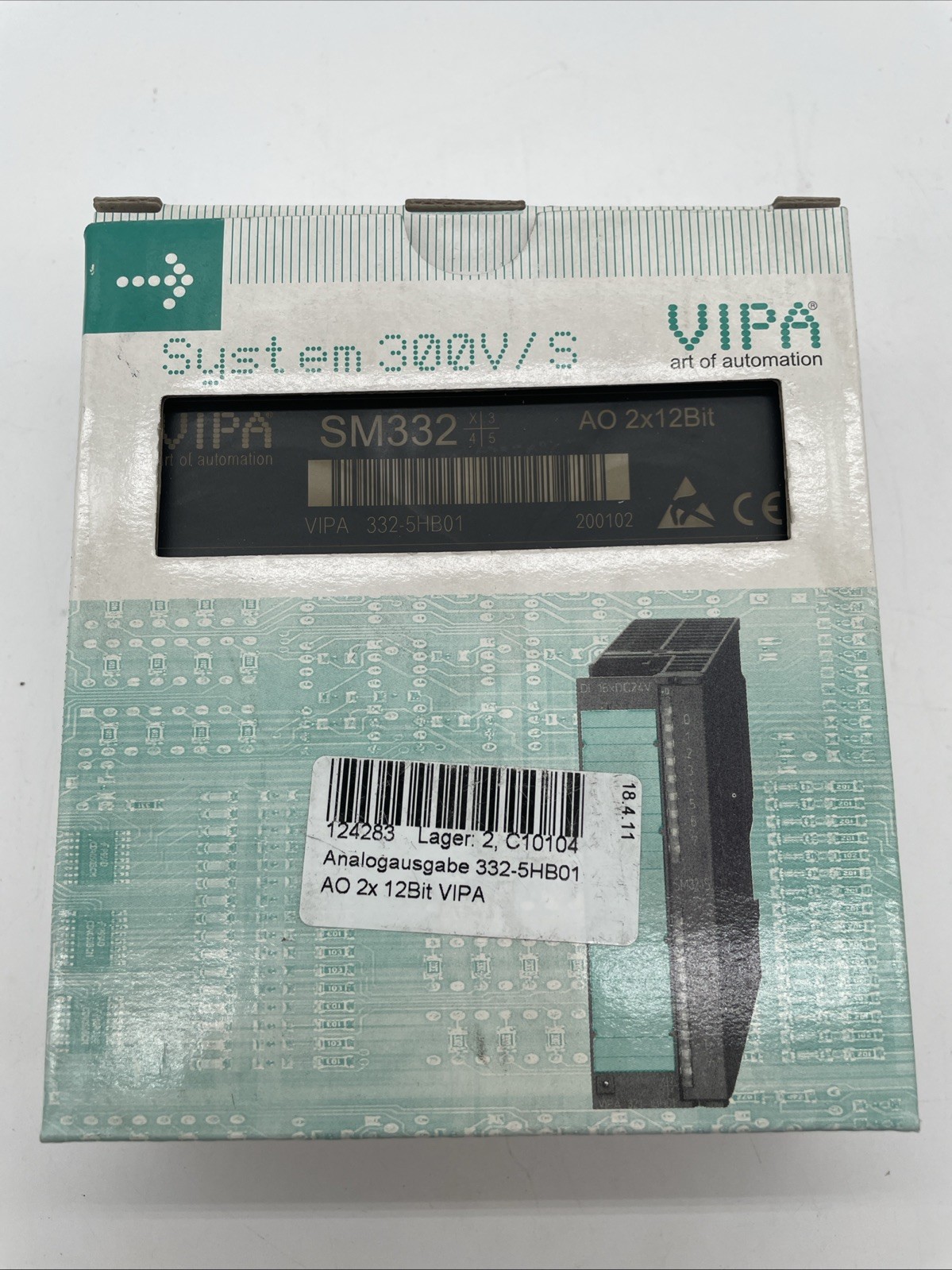 VIPA SM 332 (332-5HB01) Analog-Ausgangsmodul, 2 Kanäle, 12 Bit, ±10 V/0–10 V/1–5 V, ±20 mA/0/4–20 mA - Bild 2