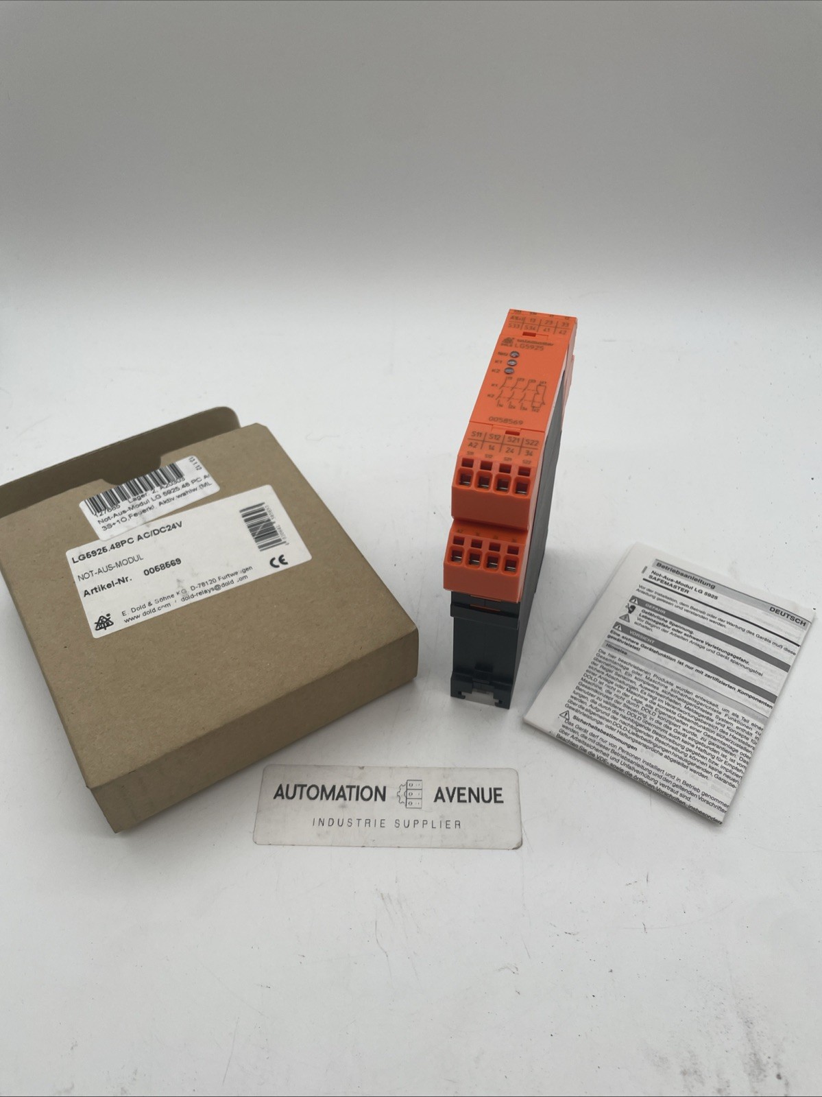 DOLD Not-Aus-Modul LG5925.48PC/61 AC/DC24V (0064467)