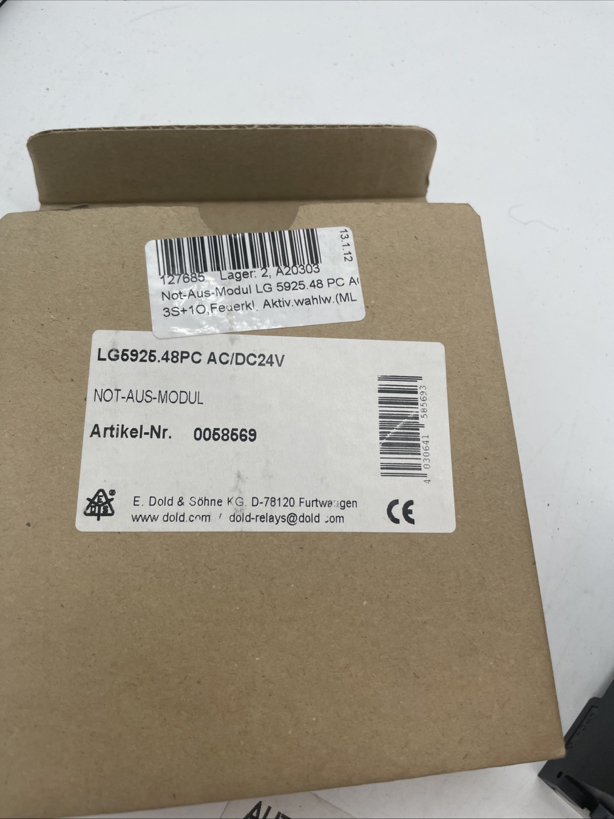 DOLD Not-Aus-Modul LG5925.48PC/61 AC/DC24V (0064467) - Bild 3
