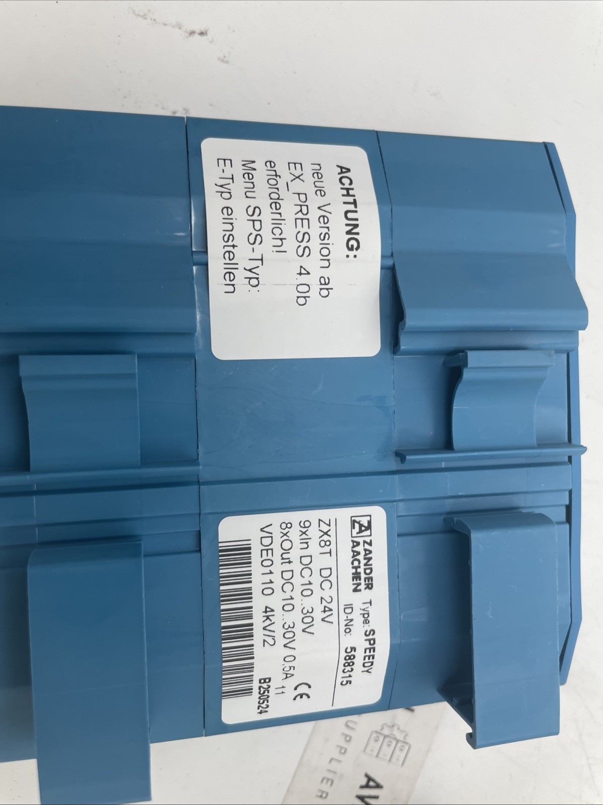 ZANDER AACHEN SPEEDY ZX8T Mikro-SPS, 24 V DC, 9xEingang/8xTransistorausgang, Best.-Nr. 588315 - Bild 4