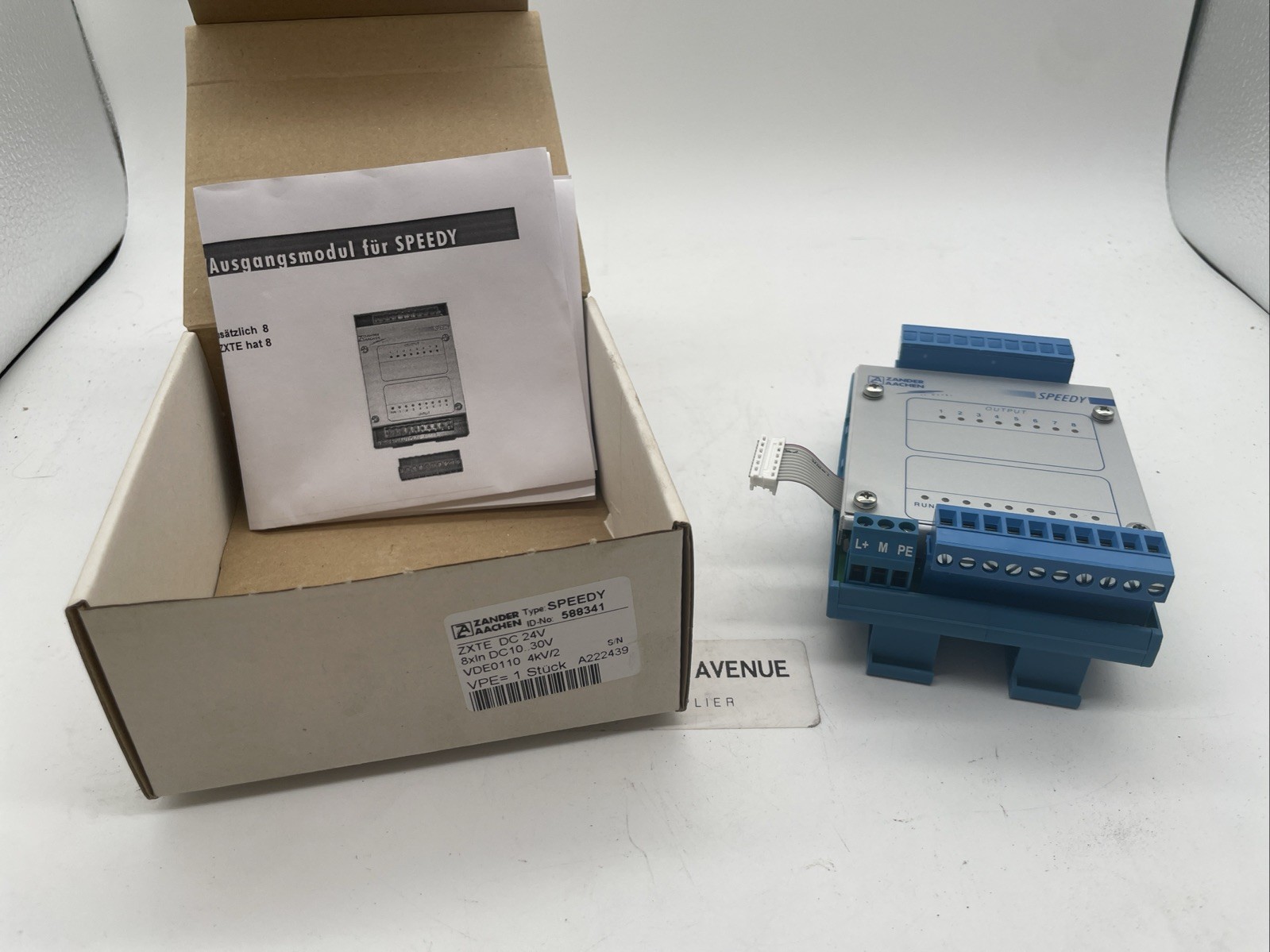 Zander Aachen SPEEDY ZXTE – I/O‑Modul, 8 Eingänge / 8 Transistorausgänge