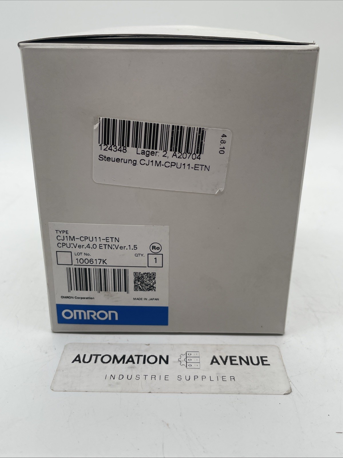OMRON SYSMAC CJ1M-CPU11-ETN CPU-Einheit mit Ethernet