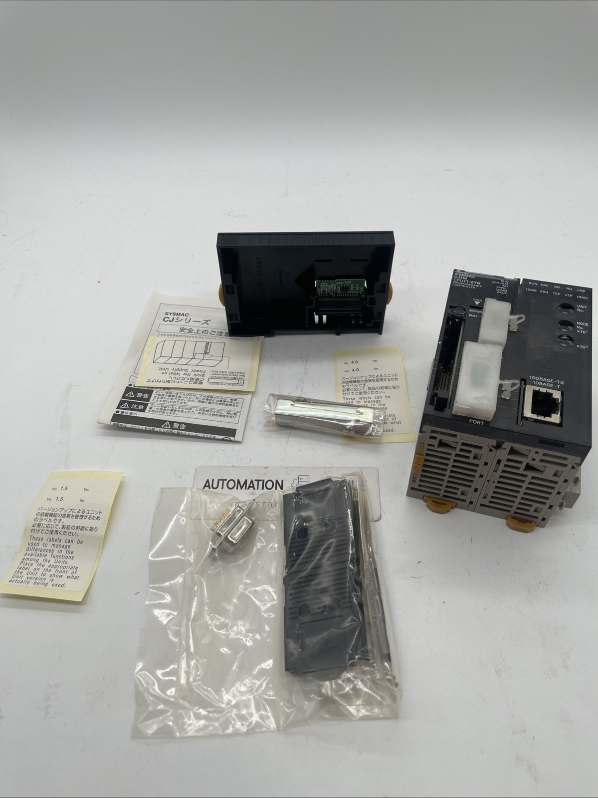 OMRON SYSMAC CJ1M-CPU11-ETN CPU-Einheit mit Ethernet - Bild 3