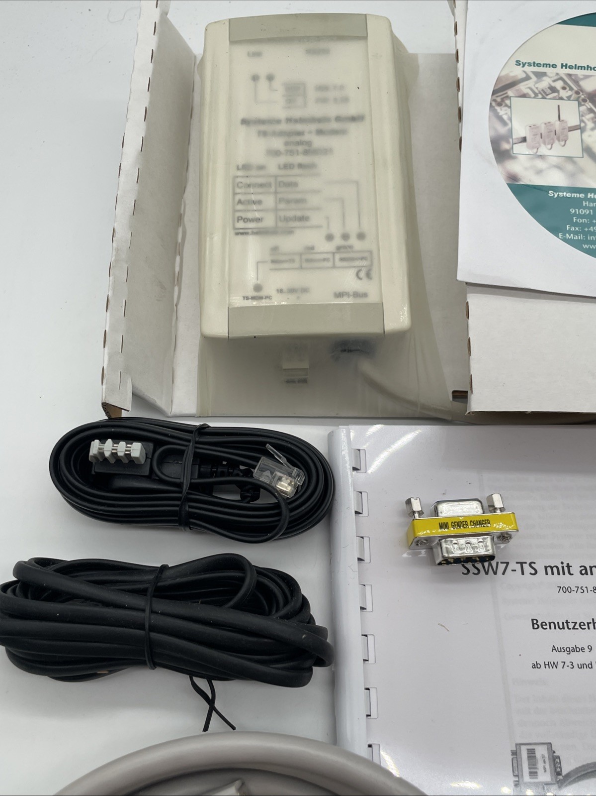 HELMHOLZ 700-751-8MD21 – TS-Adapter für MPI mit integriertem Analog‑Modem (SSW7‑TS) - Bild 8