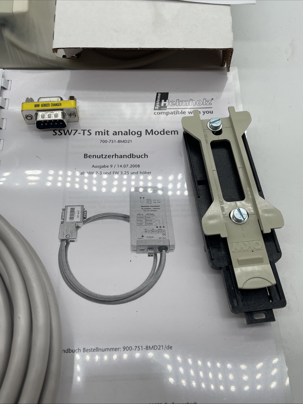 HELMHOLZ 700-751-8MD21 – TS-Adapter für MPI mit integriertem Analog‑Modem (SSW7‑TS) - Bild 6