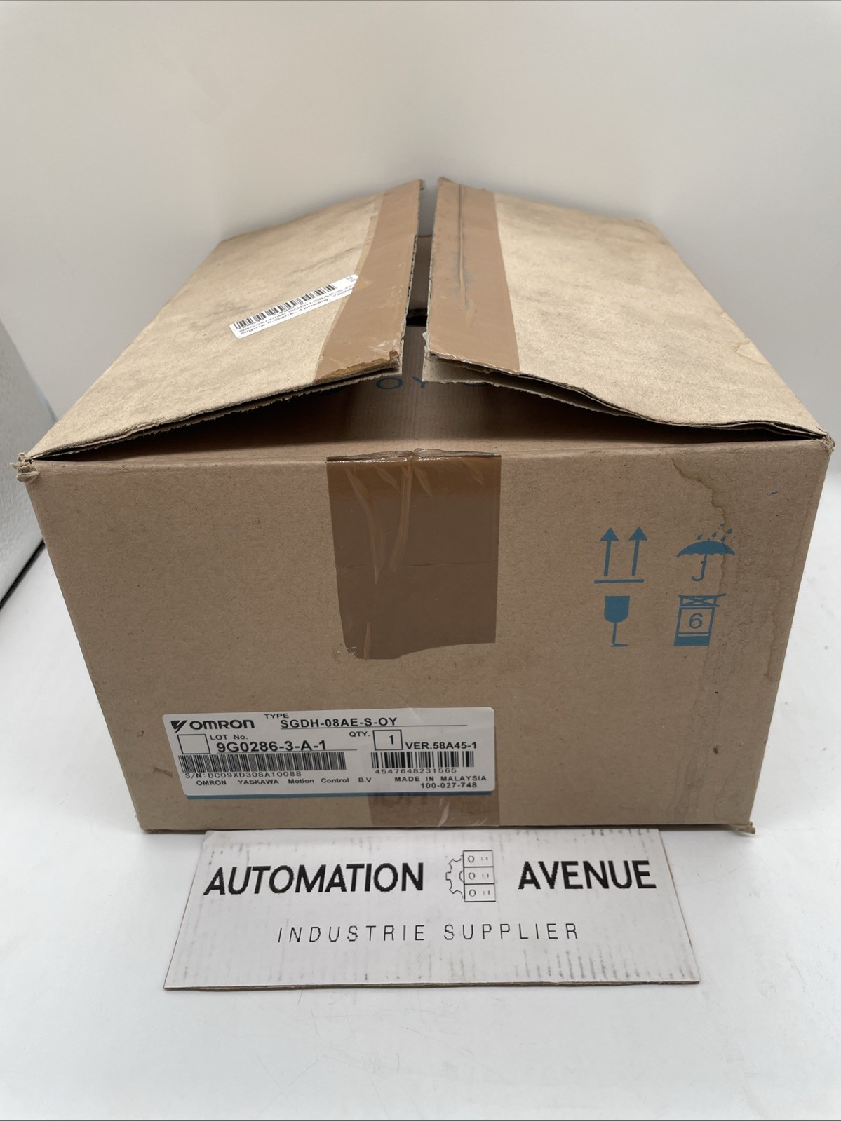 OMRON SGDH-08AE-S-OY Servoantrieb | Sigma-II, 0,75 kW, 230 V