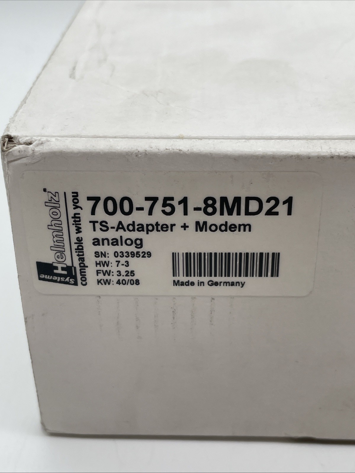 HELMHOLZ 700-751-8MD21 – SSW7-TS MPI-Adapter mit integriertem Analog‑Modem - Bild 2
