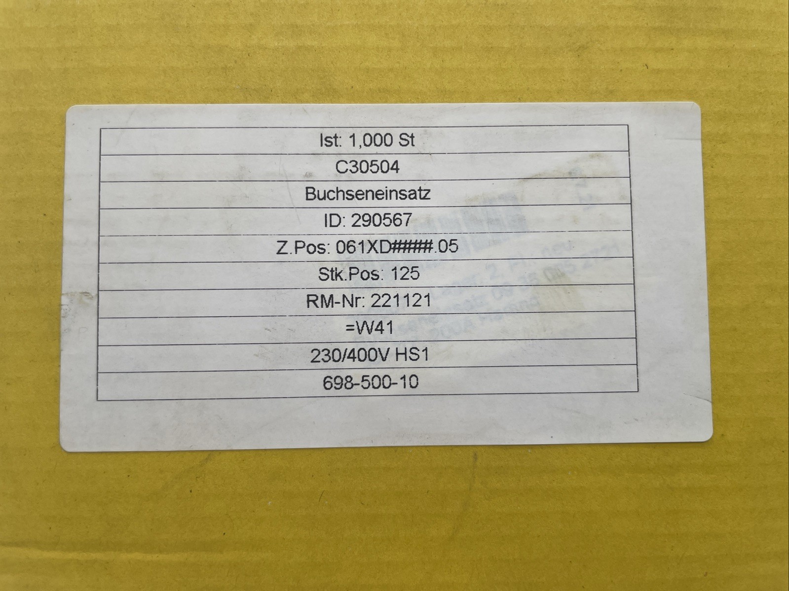 HARTING Han K 3/0 BU-S Buchseneinsatz 3-polig, 200 A, Axialschraubanschluss, Größe 24B (09380052721) - Bild 4