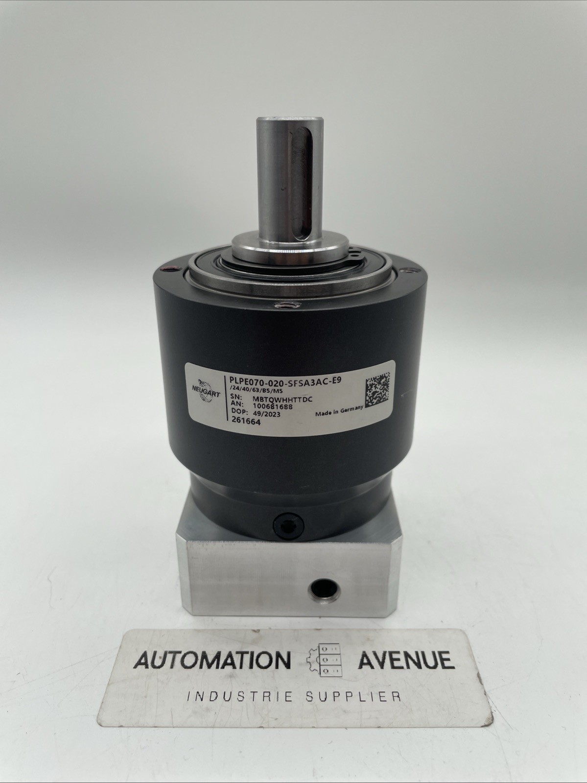 Neugart PLPE070-020-SFSA3AC-E9 Planetengetriebe, i=20:1, Größe 70