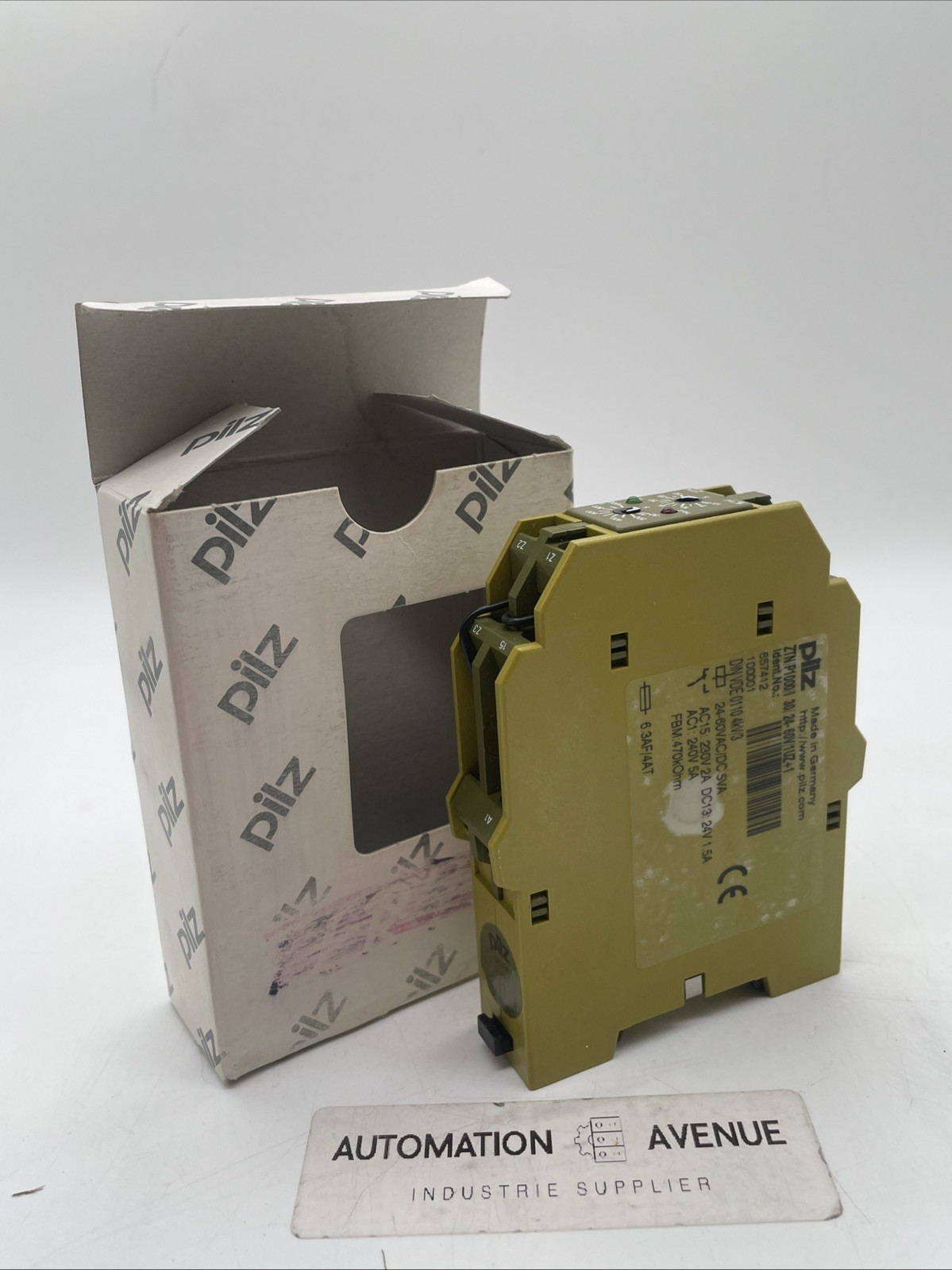 Pilz ZTN Zeitrelais ZTN/P1000/I30/24-60V/1UZ+1SZ (Best.-Nr. 657412) - Bild 3
