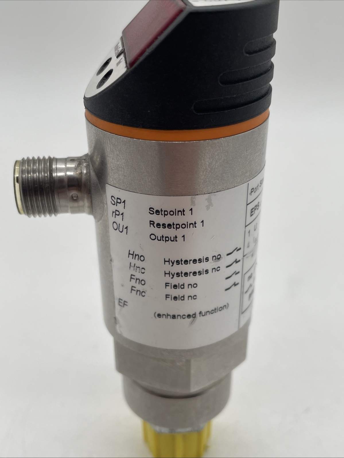 ifm PN5006 Drucksensor mit Display, 0–2,5 bar, G 1/4, PNP - Bild 5