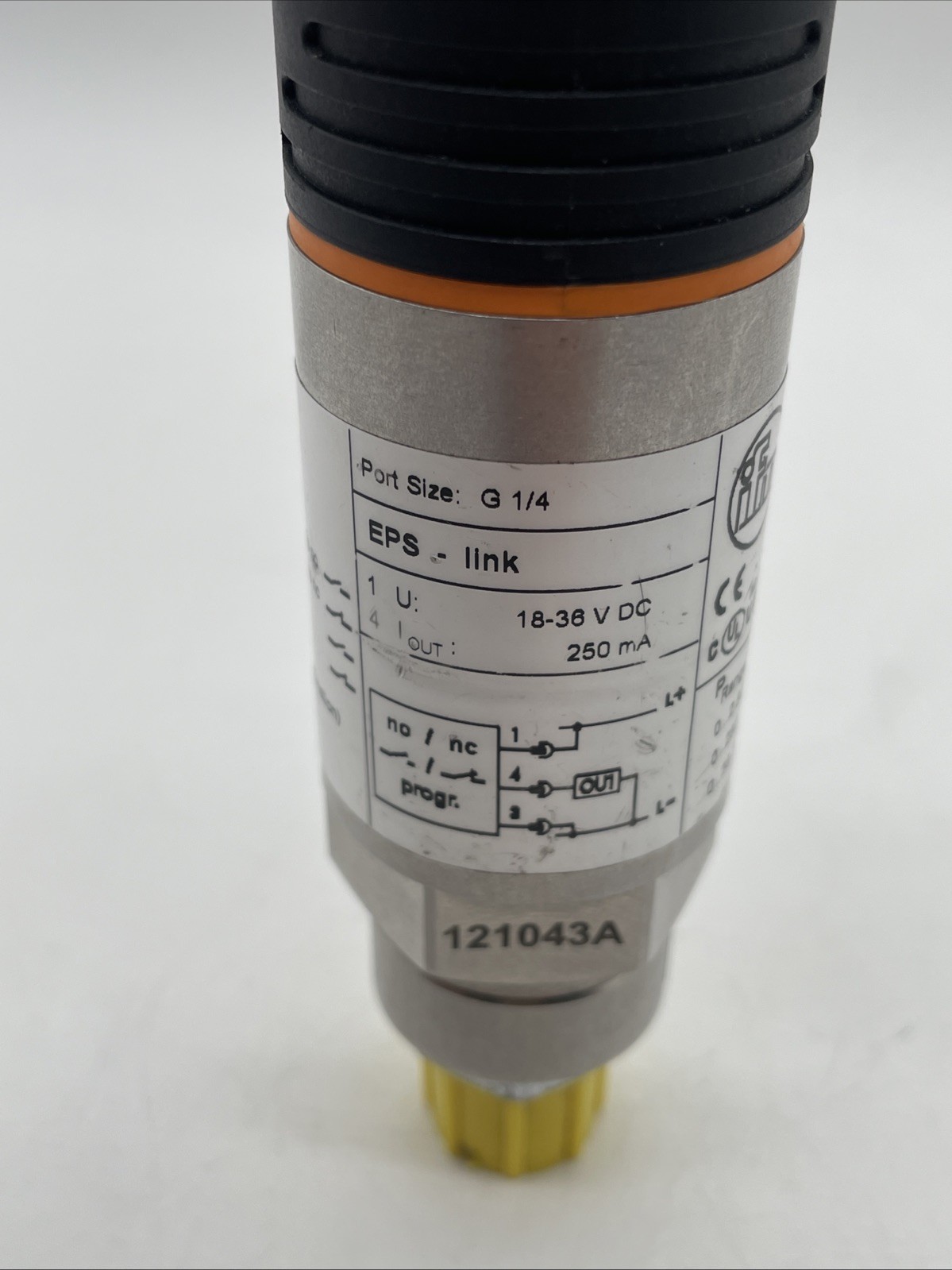 ifm PN5006 Drucksensor mit Display, 0–2,5 bar, G 1/4, PNP - Bild 6