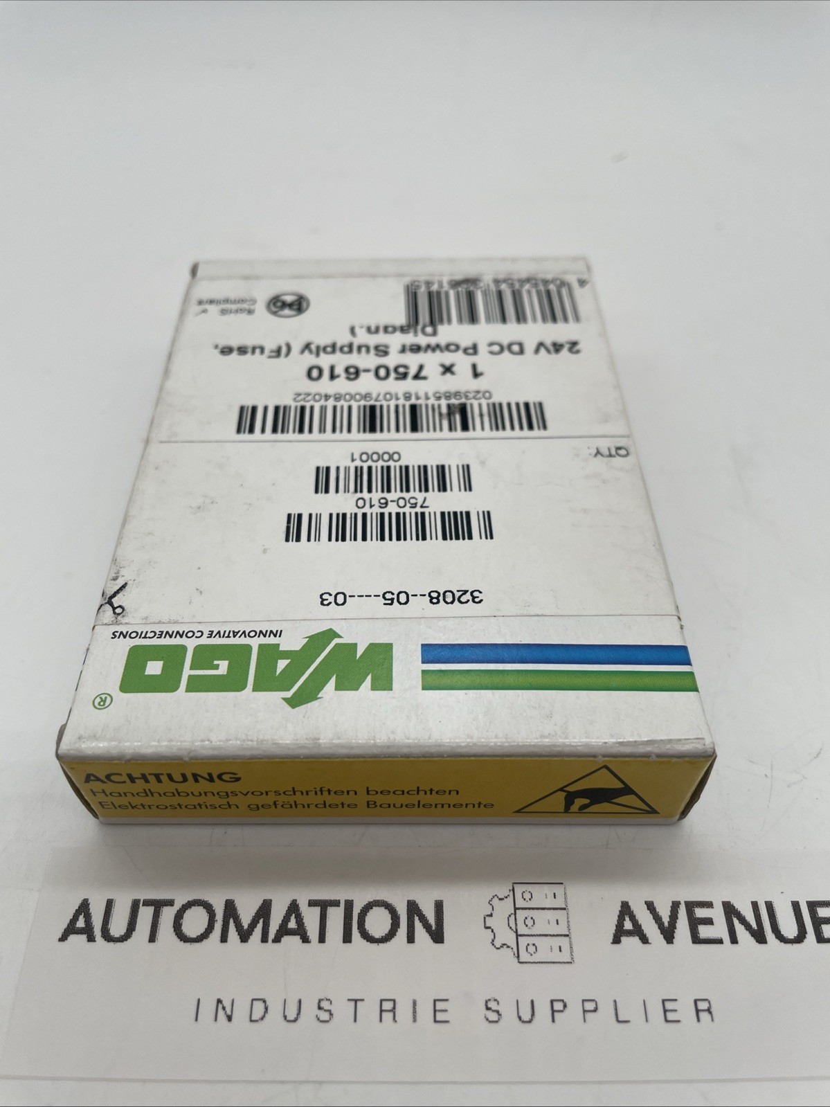 WAGO 750-610 Potentialeinspeisung – DC 24 V, Sicherungshalter, Diagnose - Bild 2